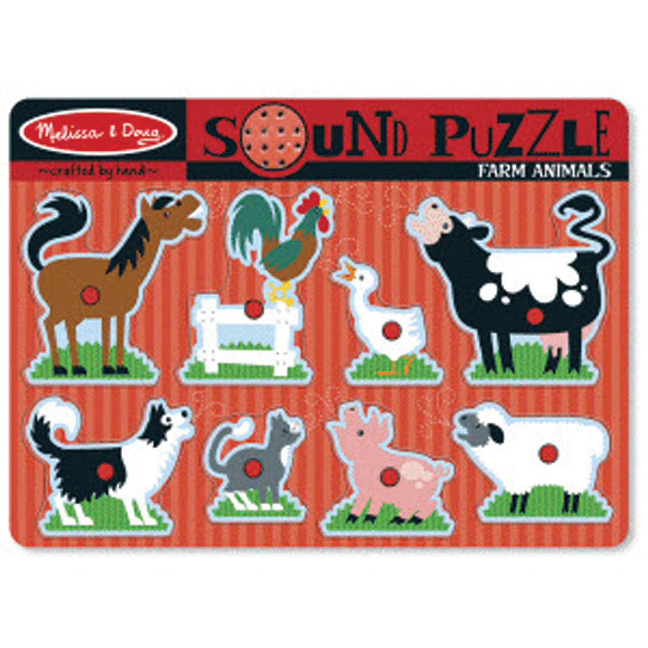 Colorful Farm Sound Puzzle