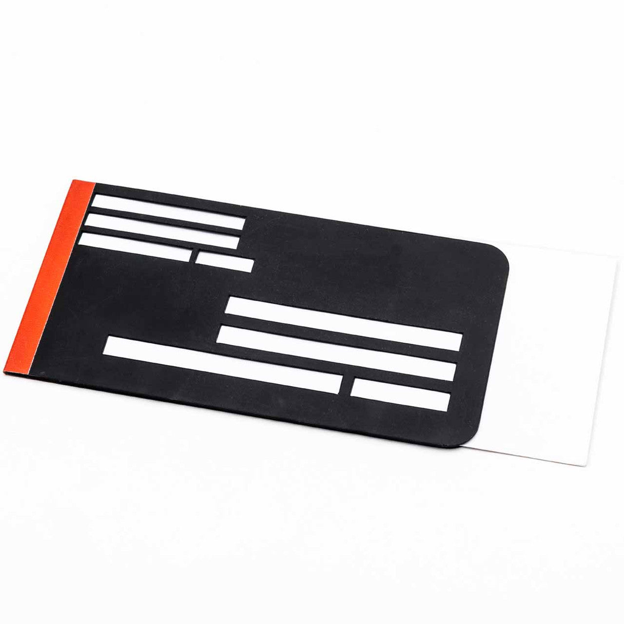 Fold-Over Envelope  Writing Guide black.